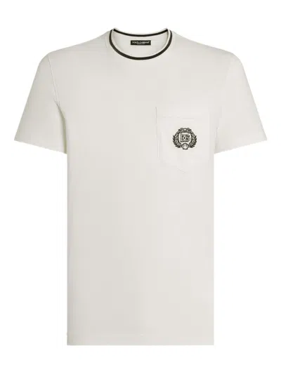 Dolce & Gabbana Jersey T-shirt In White