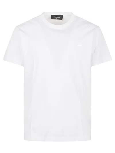 Dsquared2 Cool Fit Cotton T-shirt In White