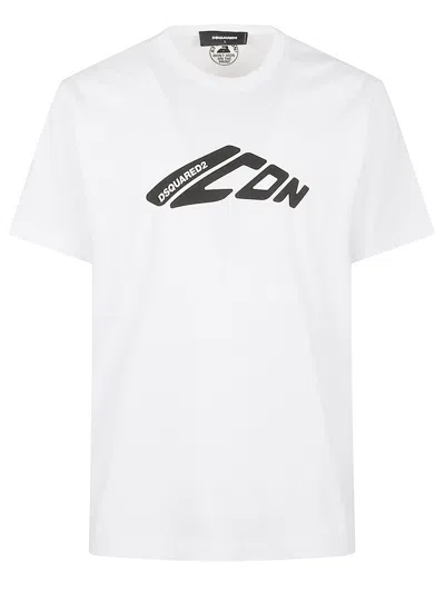 Dsquared2 Dsquared Men Cotton T-shirt In White