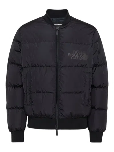 Dsquared2 Dsquared Men Jacket With Logo In Black