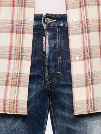 Dsquared2 Dsquared Men Skater Jean In Blue