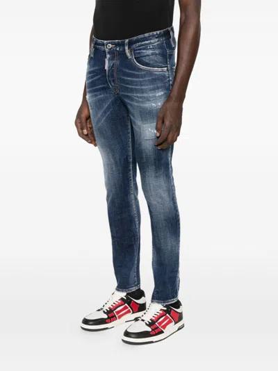 Dsquared2 Dsquared Men Skater Jean In Blue