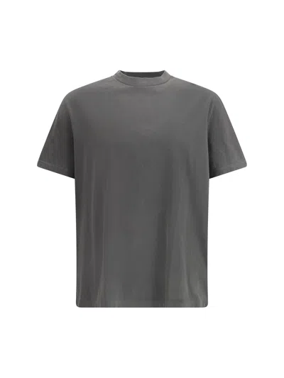 Our Legacy Mens Worn Black Boxy Short-sleeve Cotton-jersey T-shirt In Gray