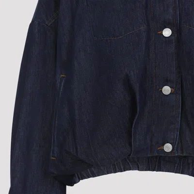 Dries Van Noten Cotton Denim Vesto Jacket In Blue