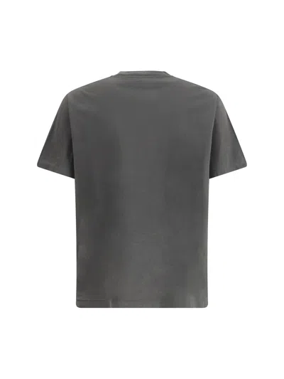Our Legacy Mens Worn Black Boxy Short-sleeve Cotton-jersey T-shirt In Gray