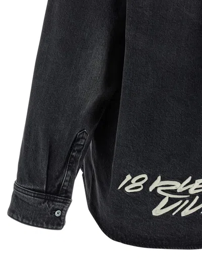 Kenzo X Futura 2000 Embroidery In Black