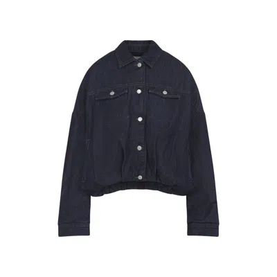 Dries Van Noten Cotton Denim Vesto Jacket In Blue