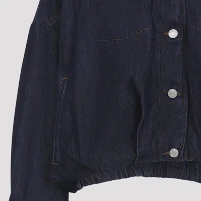 Dries Van Noten Cotton Denim Vesto Jacket In Blue