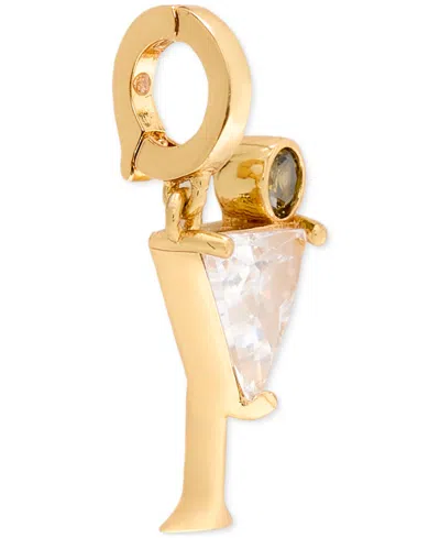 Kate Spade New York One In A Million Martini Charm In Gold