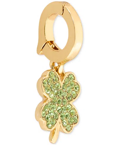 Kate Spade New York Clover Charm In Green