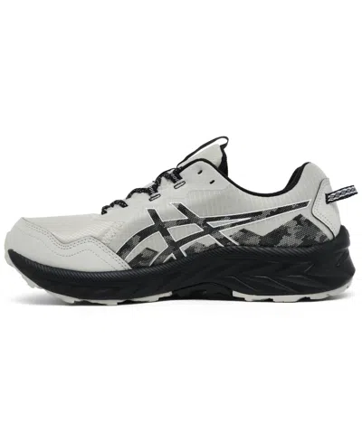 Asics Men's Gel-venture 10 Trail Running Sneakers From Finish Line In Gray