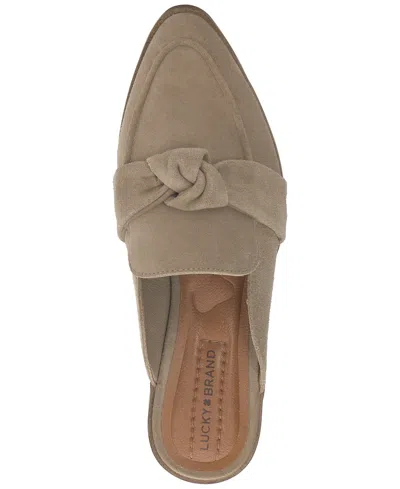 Lucky Brand Women's Adenia Pointy-toe Mule Flats In Brown