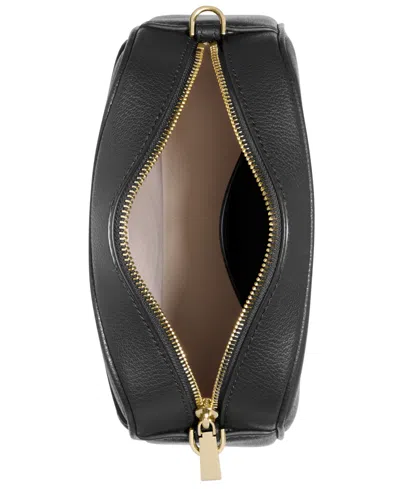 Michael Kors Jet Set Small Camera Crossbody Bag In Black