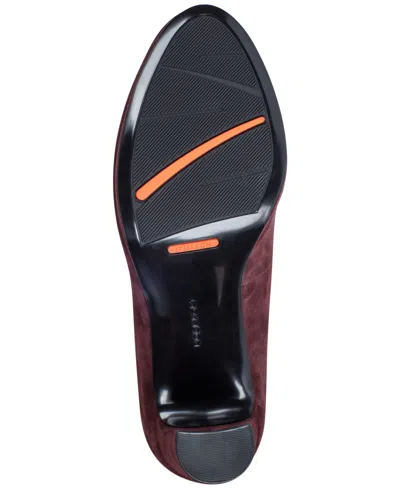Rockport Women's Carmen Total Motion Dress Pumps In Burgundy