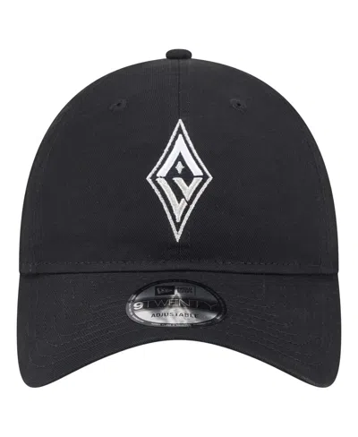 New Era Men's And Women'sâ Black Las Vegas Aces 9twenty Established Date Side Patch Hat In Black