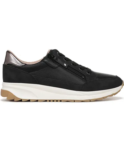 Naturalizer Women's Jace Lace-up Sneakers In Black