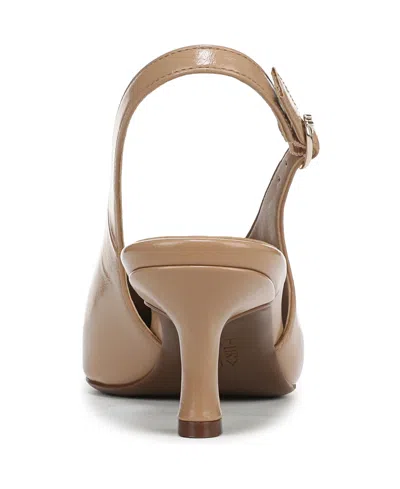 Naturalizer Women's Embry Slingback Mid Heel Pumps In Brown