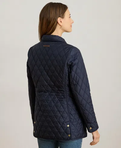 Ralph Lauren Women's Quilted Crest Jacket In Blue