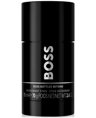 Hugo Boss Men's Boss Bottled Beyond Deodorant Stick, 2.4 Oz. In Transparent
