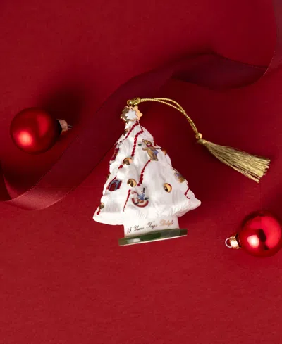 Villeroy & Boch Christmas Classics Christmas Tree Dated Ornament 2025 In Multi