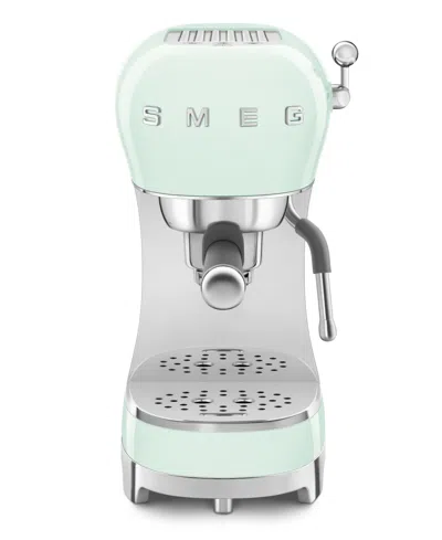 Smeg 50's Retro Style Manual Espresso Machine In Green