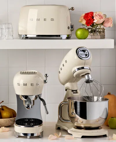 Smeg Espresso Machine In Neutral