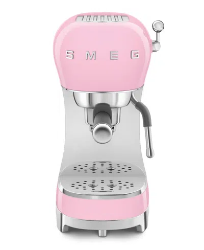 Smeg Espresso Machine In Pink