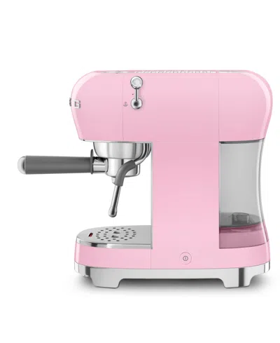 Smeg Espresso Machine In Pink
