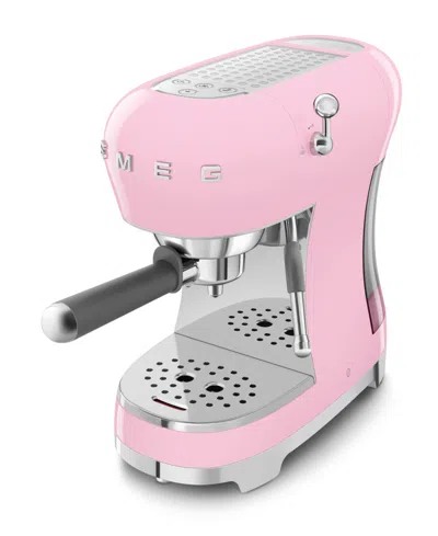 Smeg Espresso Machine In Pink
