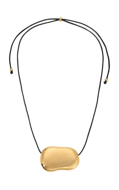 Heaven Mayhem Julia Beaded Necklace In Gold