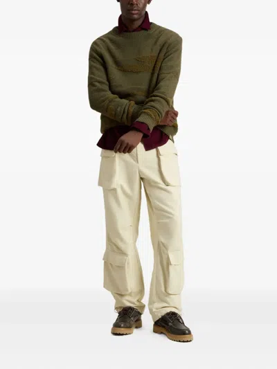 Woolrich Crew-neck Sweater In Green