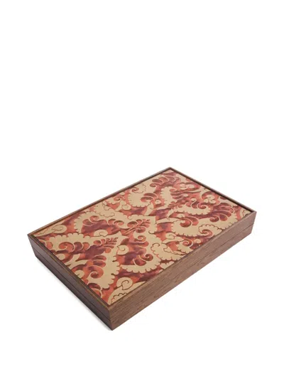 L'objet Fortuny Backgammon Set In Brown