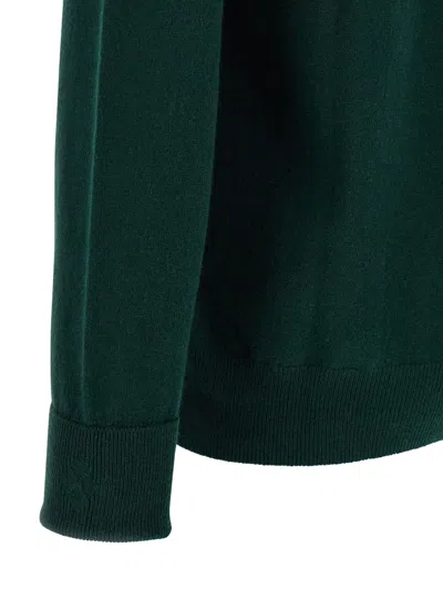 Ballantyne Argyle Pattern Sweater Sweaters And Cardigans Green In Green