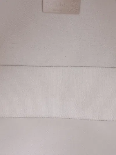 Pre-owned Fendi 2000-2010 Zucca Embroidered Canvas Baguette Satchel In Black