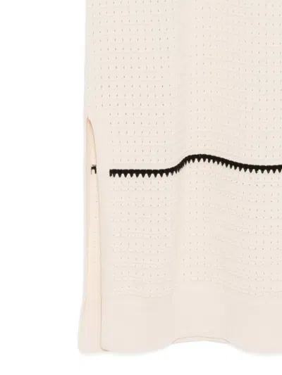 Varley Scott Scoop-neck Sleeveless Midi Dress In White