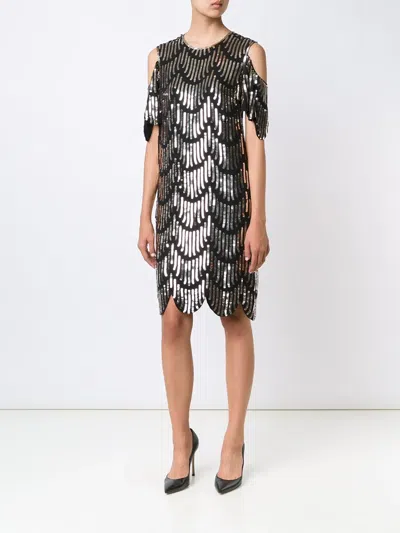 Givenchy Sequin Embellished Cocktail Dress In Multi