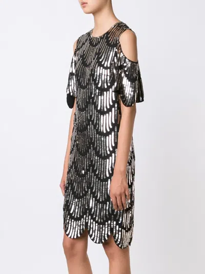 Givenchy Sequin Embellished Cocktail Dress In Multi