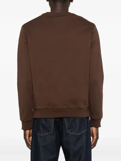 Apc Standard Rue Madame Sweatshirt In Brown
