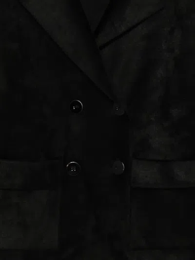 贴袋双排扣西装夹克