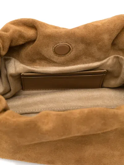 Veronica Beard Small Stash Crossbody Bag In Brown