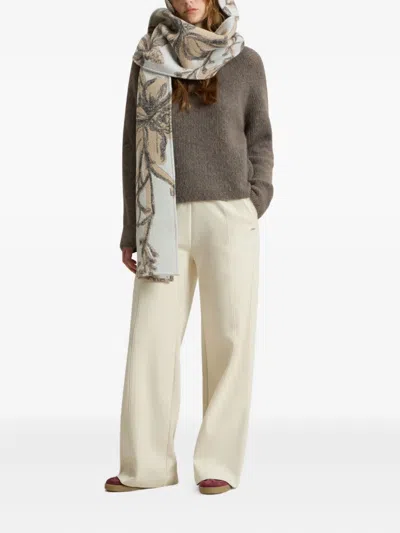 Woolrich Crew-neck Sweater In Brown