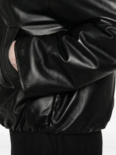 Arma Zip-front Jacket In Black