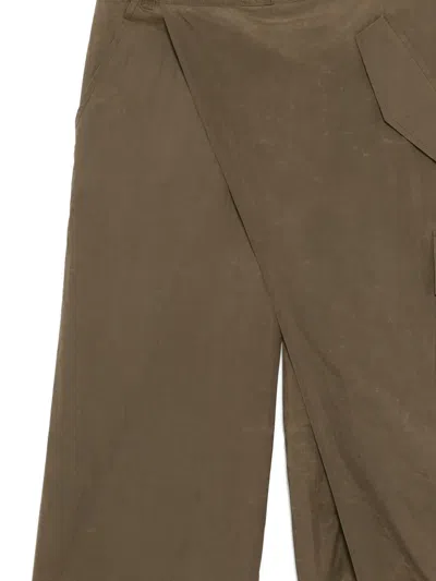 Andersson Bell Wrap-around Overalls In Green