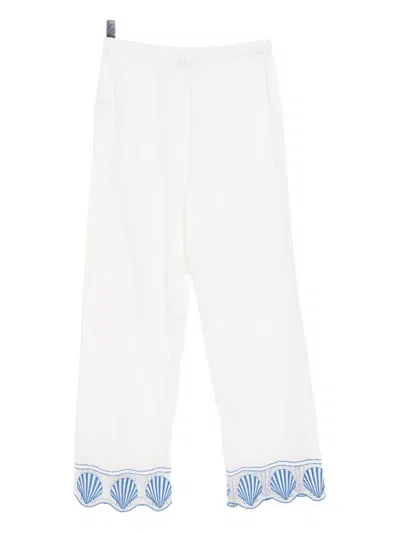 Rails Tildi Relaxed Fit Pant In White In White