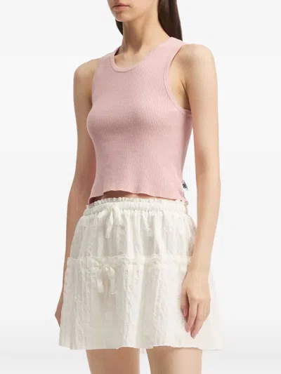 Chocoolate Cable-knit Cardigan (set Of Two) In Pink