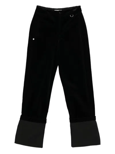 Samuel Gui Yang Corduroy Trousers In Black