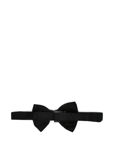 Corneliani Self-tie Bow Tie In Black