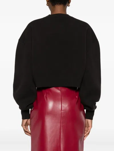 Tom Ford Maglione Oversize In Misto Lana Nera Donna In Brown