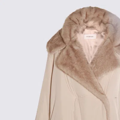 Antonelli Long-sleeved Casual Jacket In Brown