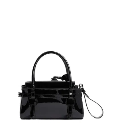 Dsquared2 Mini Handbag Featuring Detachable Strap In Black